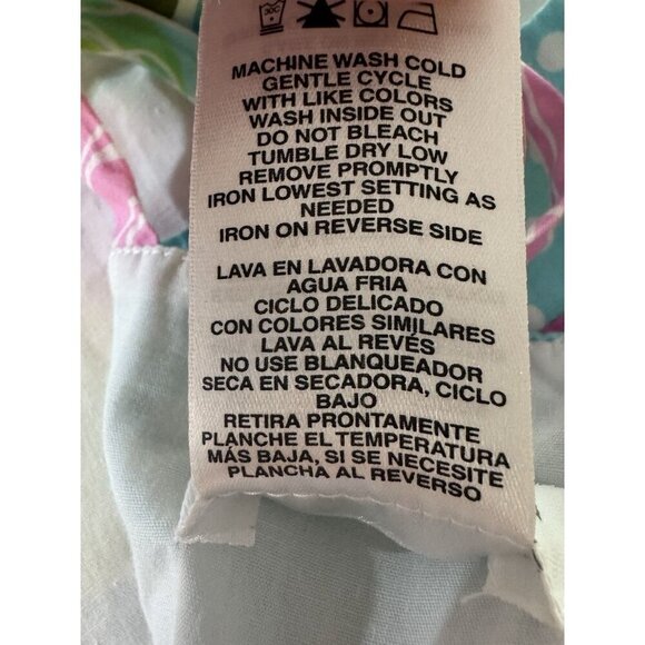 Bonnie Jean Dresses Set Of 2 Girls size 16 Floral Summer Flowers Pink Purple Blu - Picture 9 of 16